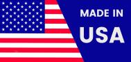 american flag with text made in america